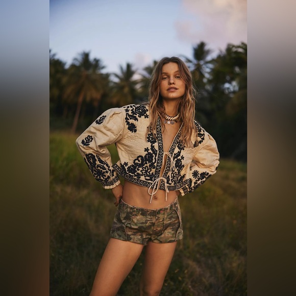 NWT! FP Free People Bali Mabel Jacket Sz Small